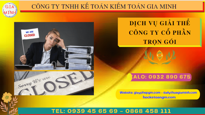 Dịch vụ giải thể công ty cổ phần trọn gói tại cần thơ 7 Trình tự, thủ tục giải thể công ty cổ phần tại Cần Thơ