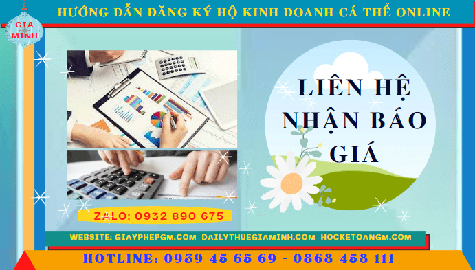 Hướng dẫn đăng ký hộ kinh doanh cá thể online tại cần thơ 5 Chi phí dịch vụ đăng ký hộ kinh doanh online tại Cần Thơ
