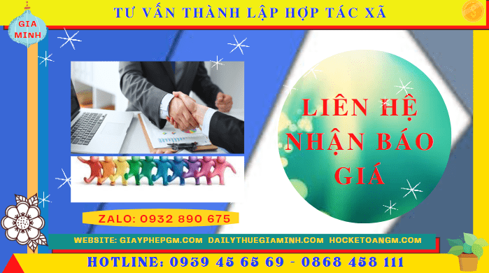 Tư vấn thành lập hợp tác xã tại quận ba đình 5 Chi phí thành lập hợp tác xã tại Quận Ba Đình - Hà Nội