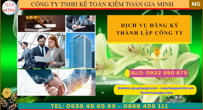 Dịch vụ đăng ký thành lập công ty trọn gói tại Quận Ba Đình