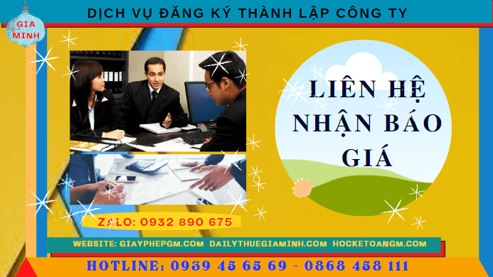 DỊCH VỤ ĐĂNG KÝ THÀNH LẬP CÔNG TY TRỌN GÓI TẠI HẢI PHÒNG 13 Bảng giá thành lập công ty trọn gói tại Hải Phòng