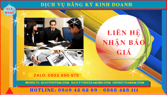 DỊCH VỤ ĐĂNG KÝ KINH DOANH TẠI HẢI PHÒNG 6 Chi phí dịch vụ đăng ký kinh doanh tại Hải Phòng