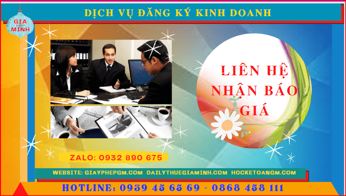 Chi phí dịch vụ đăng ký kinh doanh tại Quận Đống Đa - Hà Nội