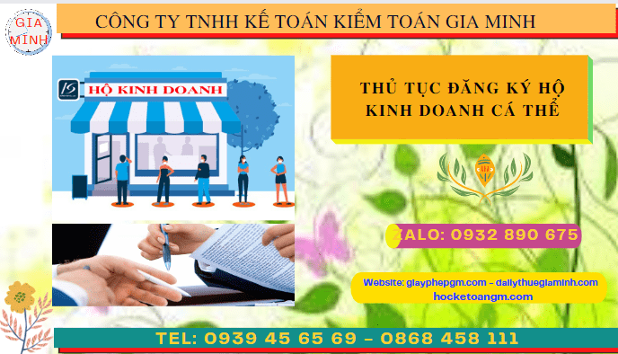 THỦ TỤC ĐĂNG KÝ HỘ KINH DOANH CÁ THỂ TẠI HẢI PHÒNG 4 Hồ sơ đăng ký hộ kinh doanh cá thể tại Hải Phòng