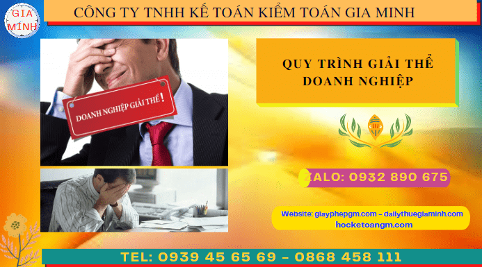 Quy trình giải thể doanh nghiệp tại Hà Nội 6 Quy trình thực hiện giải thể doanh nghiệp tại Hà Nội