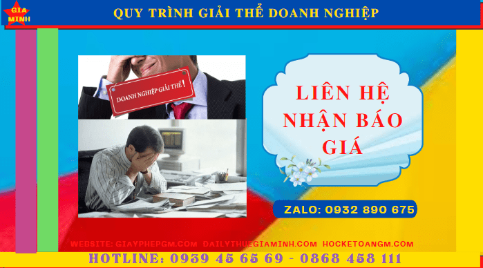 Quy trình giải thể doanh nghiệp tại Hà Nội 5 Chi phí thủ tục để giải thể doanh nghiệp tại Hà Nội