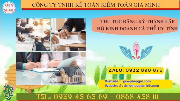 THỦ TỤC ĐĂNG KÝ THÀNH LẬP HỘ KINH DOANH CÁ THỂ TẠI QUẬN NINH KIỀU UY TÍN 6 Dịch vụ tư vấn thành lập hộ kinh doanh cá thể tại Quận Ninh Kiều