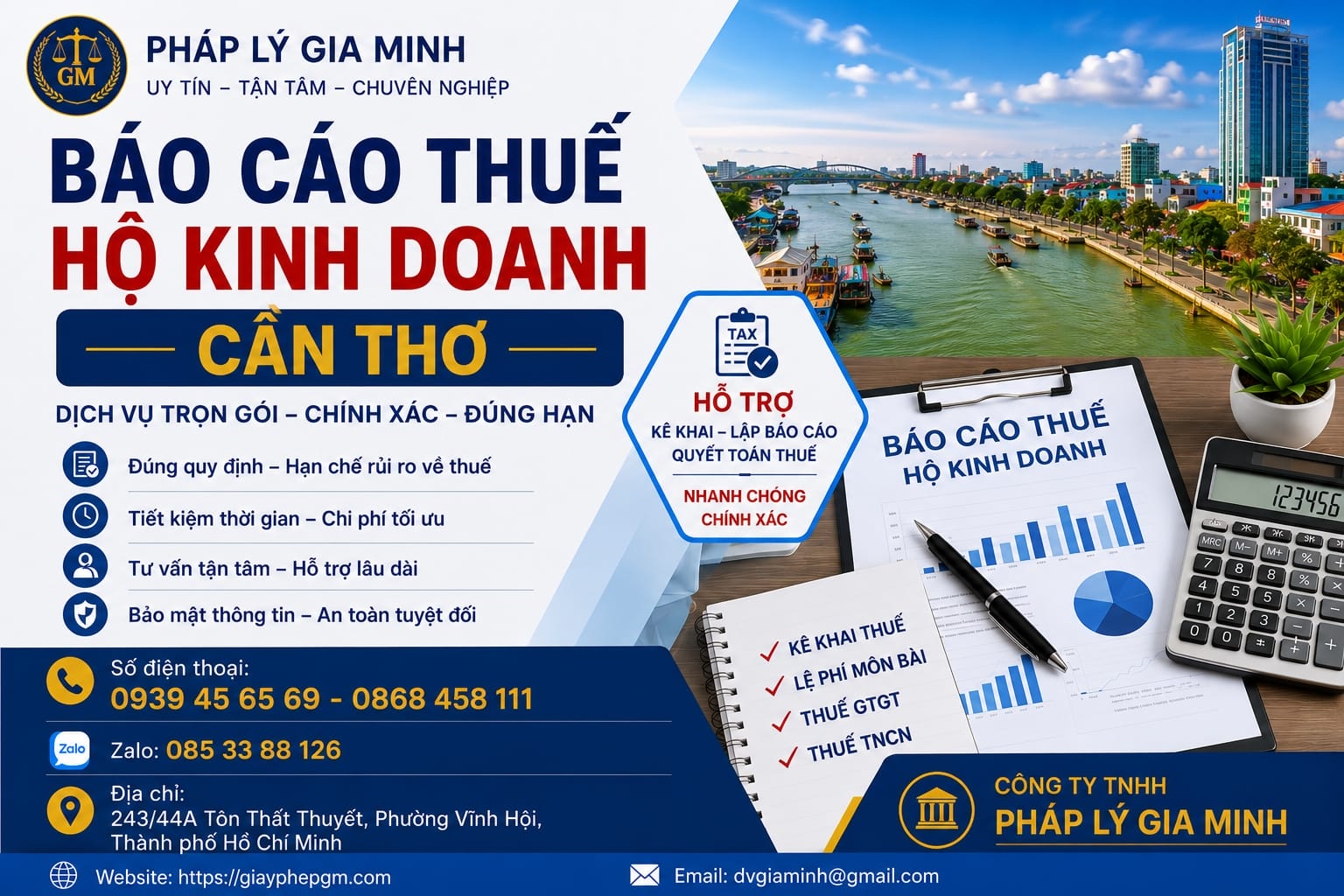 Dịch Vụ Kế Toán Hộ Kinh Doanh Tại Cần Thơ – Giải Pháp Quản Lý Thuế, Sổ Sách Và Tối Ưu Vận Hành Hiệu Quả 9 Báo cáo thuế hộ kinh doanh Cần Thơ