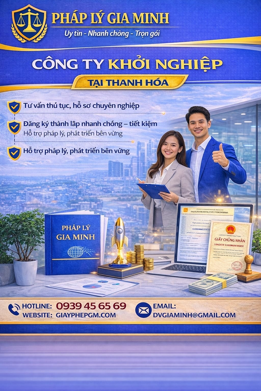 Thủ tục đăng ký doanh nghiệp kinh doanh nông sản tại Thanh Hóa