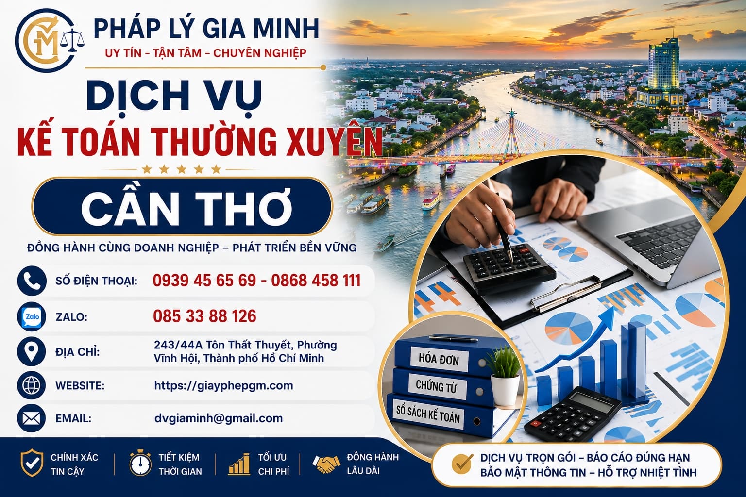 Dịch Vụ Kế Toán Hộ Kinh Doanh Tại Cần Thơ – Giải Pháp Quản Lý Thuế, Sổ Sách Và Tối Ưu Vận Hành Hiệu Quả 11 Dịch vụ kế toán thường xuyên Cần Thơ
