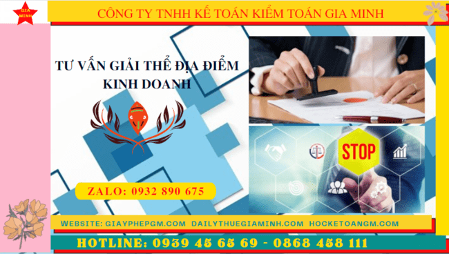 Bốn bước chấm dứt địa điểm kinh doanh tại Bắc Giang