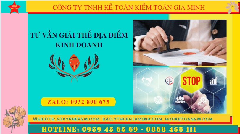 Tư vấn giải thể địa điểm kinh doanh tại kiên giang 6 Bốn bước chấm dứt địa điểm kinh doanh tại Kiên Giang