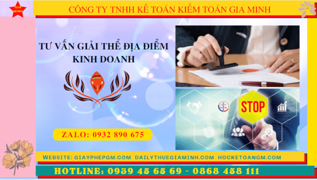 Tư vấn giải thể địa điểm kinh doanh tại Thanh Hoá – Dịch vụ uy tín, chuyên nghiệp 6 Bốn bước chấm dứt địa điểm kinh doanh tại Thanh Hóa