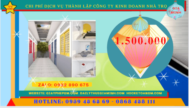 Dịch vụ thành lập công ty kinh doanh nhà trọ tại Bình Dương 5 Chi phí thành lập công ty kinh doanh nhà trọ tại Bình Dương