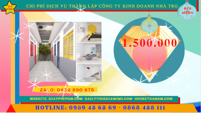 DỊCH VỤ THÀNH LẬP CÔNG TY KINH DOANH NHÀ TRỌ TẠI LẠNG SƠN 5 Chi phí thành lập công ty kinh doanh nhà trọ tại Lạng Sơn
