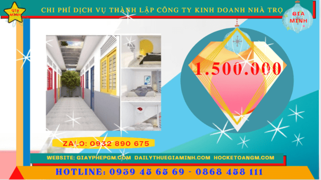 Chi phí thành lập công ty kinh doanh nhà trọ tại Quảng Ngãi