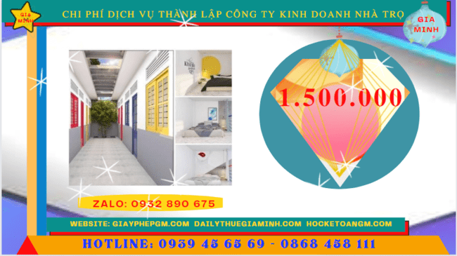 Chi phí thành lập công ty kinh doanh nhà trọ tại Thành Phố Hưng Yên
