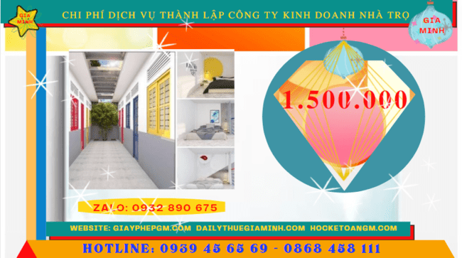 Dịch vụ thành lập công ty kinh doanh nhà trọ tại yên bái 5 Chi phí thành lập công ty kinh doanh nhà trọ tại Yên Bái