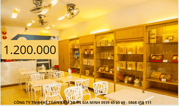 Chi phí thành lập hộ kinh doanh yến sào