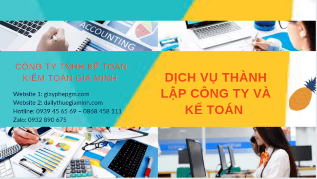 Dịch vụ thành lập công ty và kế toán tại TPHCM 2023 8 Cung cấp dịch vụ thành lập công ty và kế toán tại TPHCM