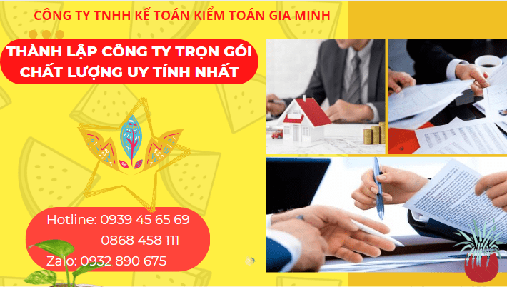 THÀNH LẬP CÔNG TY TRỌN GÓI CHẤT LƯỢNG UY TÍN NHẤT TẠI TPHCM 8 Dịch vụ đăng ký thành lập công ty trọn gói tại TPHCM