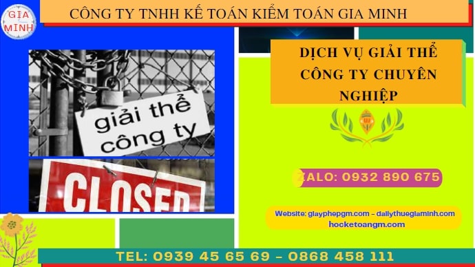 Thủ tục giải thể công ty doanh nghiệp tại Khánh Hòa