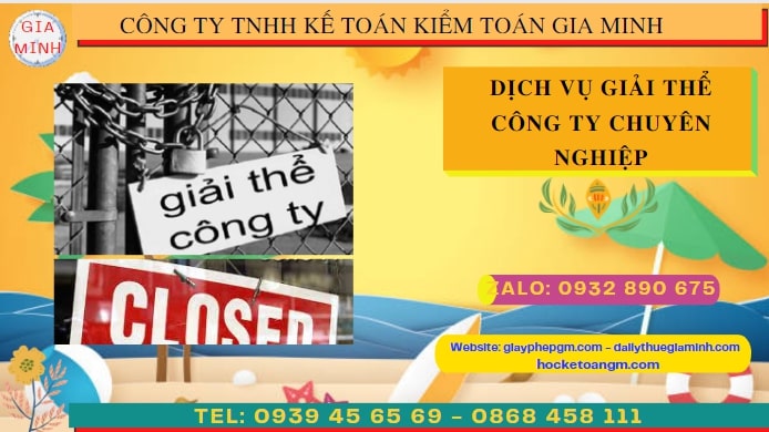 Thủ tục giải thể công ty doanh nghiệp tại Kiên Giang 4 Thủ tục giải thể công ty doanh nghiệp tại Kiên Giang