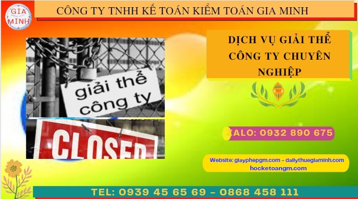 Thủ tục giải thể công ty doanh nghiệp tại Thái Nguyên