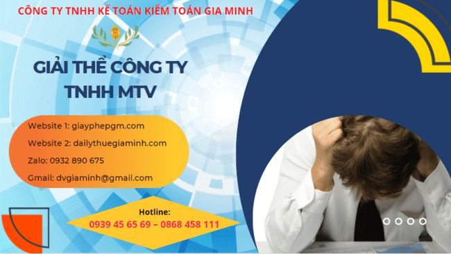 GIẢI THỂ CÔNG TY TNHH MTV TẠI THỪA THIÊN HUẾ 4 Dịch vụ giải thể công ty TNHH trọn gói tại Thừa Thiên Huế