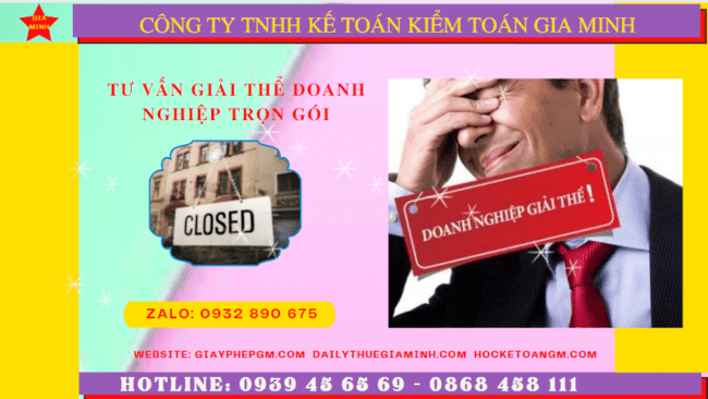 Dịch vụ giải thể doanh nghiệp trọn gói tại Hòa Bình