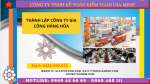 Thành lập công ty gia công hàng hóa tại thành phố hưng yên 14 Dịch vụ thành lập công ty gia công hàng hóa tại Thành Phố Hưng Yên