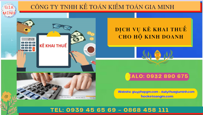 Dịch vụ kê khai thuế cho hộ kinh doanh tại Bắc Giang