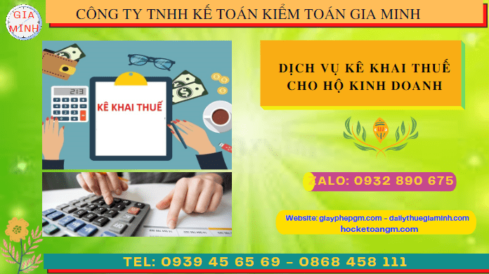 Dịch vụ kê khai thuế cho hộ kinh doanh tại Bắc Kạn