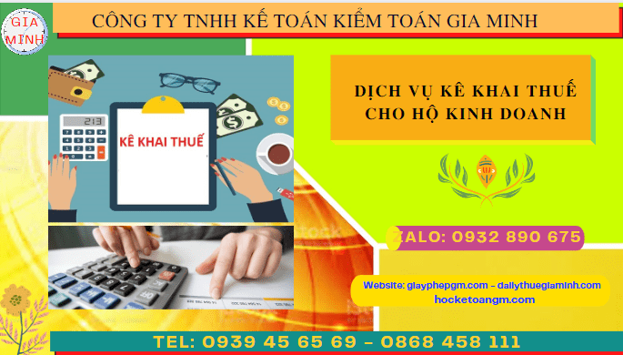 Dịch vụ kê khai thuế cho hộ kinh doanh tại Điện Biên