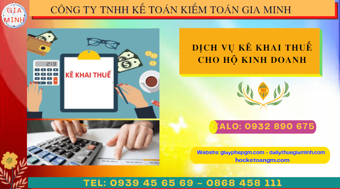 Dịch vụ kê khai thuế cho hộ kinh doanh tại Hải Dương