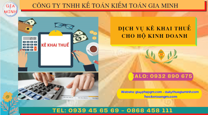 Dịch vụ kê khai thuế cho hộ kinh doanh tại Hải Phòng 6 Dịch vụ thực hiện kê khai thuế hộ kinh doanh tại Hải Phòng