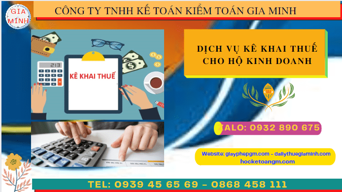 Dịch vụ kê khai thuế cho hộ kinh doanh tại Huế