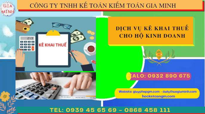 Dịch vụ thực hiện kê khai thuế hộ kinh doanh tại Thái Nguyên