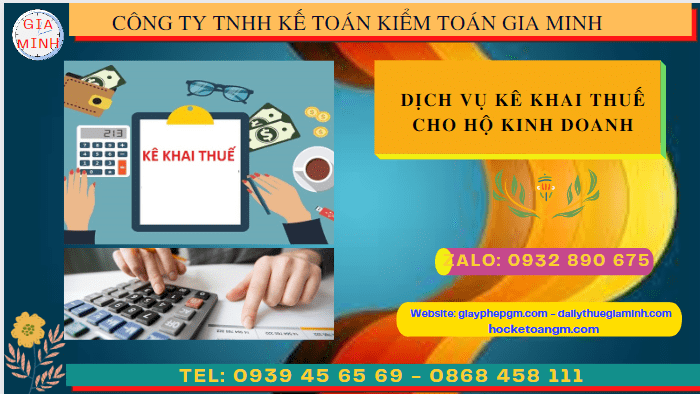 Dịch vụ thực hiện kê khai thuế hộ kinh doanh tại Thành Phố Hồ Chí Minh
