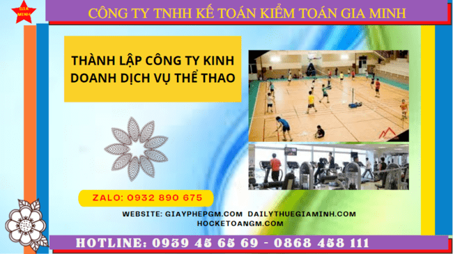 Điều kiện thành lập công ty kinh doanh dịch vụ thể thao tại Cần Thơ