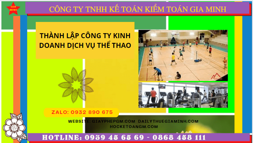 Thành lập công ty kinh doanh dịch vụ thể thao tại cao bằng 6 Điều kiện thành lập công ty kinh doanh dịch vụ thể thao tại Cao Bằng