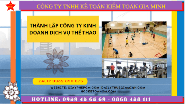 Điều kiện thành lập công ty kinh doanh dịch vụ thể thao tại Hải Dương