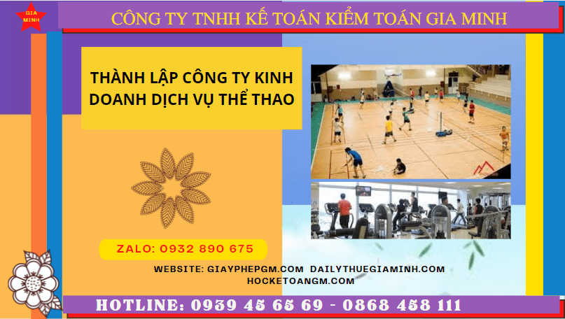 Điều kiện thành lập công ty kinh doanh dịch vụ thể thao tại Hải Phòng