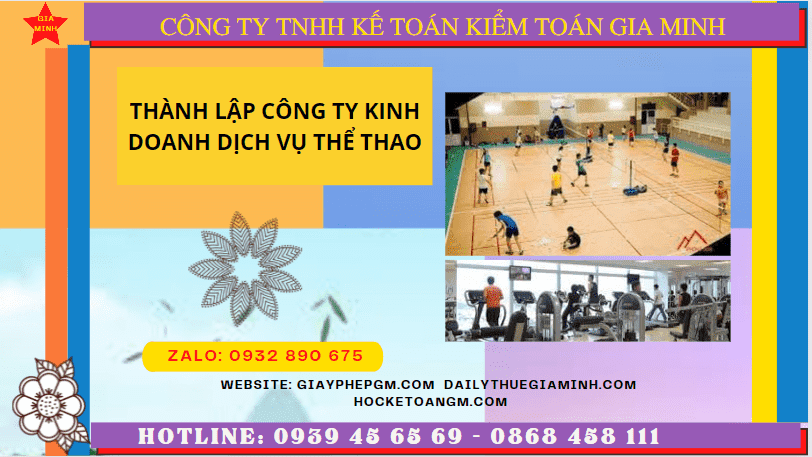 Điều kiện thành lập công ty kinh doanh dịch vụ thể thao tại Lâm Đồng