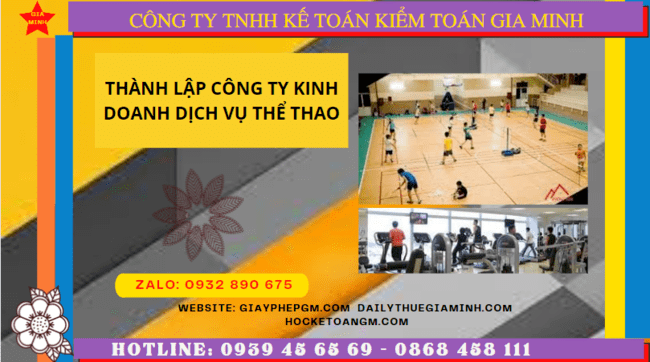 Điều kiện thành lập công ty kinh doanh dịch vụ thể thao tại Phú Yên