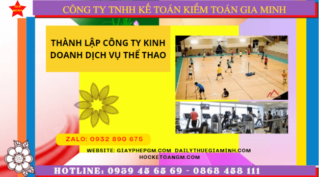 Thành lập công ty kinh doanh dịch vụ thể thao tại quảng ninh 6 Điều kiện thành lập công ty kinh doanh dịch vụ thể thao tại Quảng Ninh