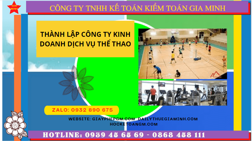 Điều kiện thành lập công ty kinh doanh dịch vụ thể thao tại Quảng Trị