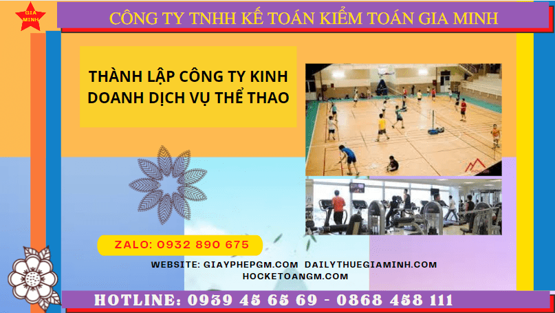 Điều kiện thành lập công ty kinh doanh dịch vụ thể thao tại Thành Phố Đà Nẵng 