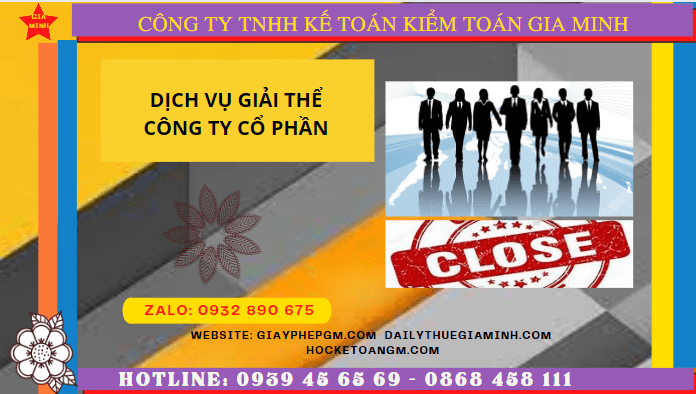 DỊCH VỤ GIẢI THỂ CÔNG TY CỔ PHẦN GIÁ RẺ TẠI KHÁNH HÒA 6 Điều kiện, thủ tục giải thể công ty cổ phần tại Khánh Hòa