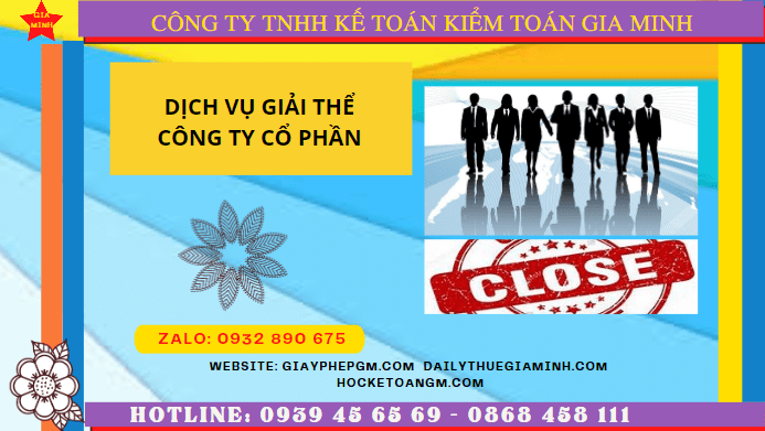 Dịch vụ giải thể công ty cổ phần giá rẻ tại thành phố hưng yên 6 Điều kiện, thủ tục giải thể công ty cổ phần tại Thành Phố Hưng Yên